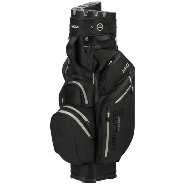 Big Max Dri Lite Silencio 3 Cartbag, Schwarz