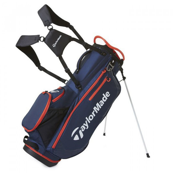 Taylor Made 2025 Pro Standbag, Navy / Rot