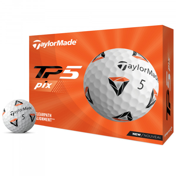Taylor Made TP5 Pix Golfbälle 2023, 12 Stück