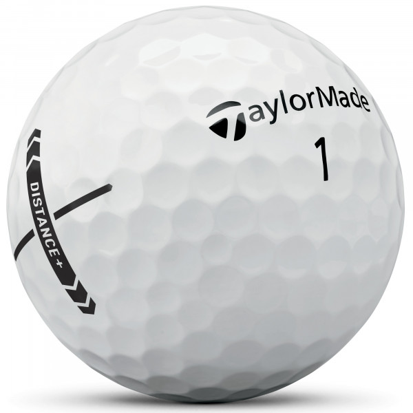 Taylor Made 2026 Distance+ Golfbälle, 12 Stück