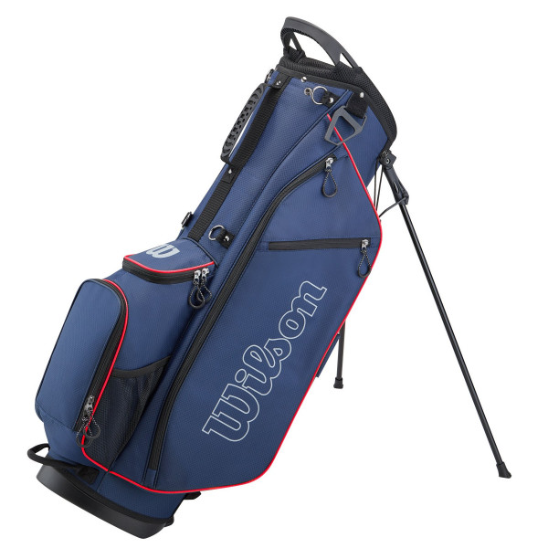 Wilson Prostaff Standbag, Navy / Rot