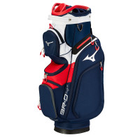 Mizuno BR-D4 Cartbag 2020, Navy / Rot / Weiß