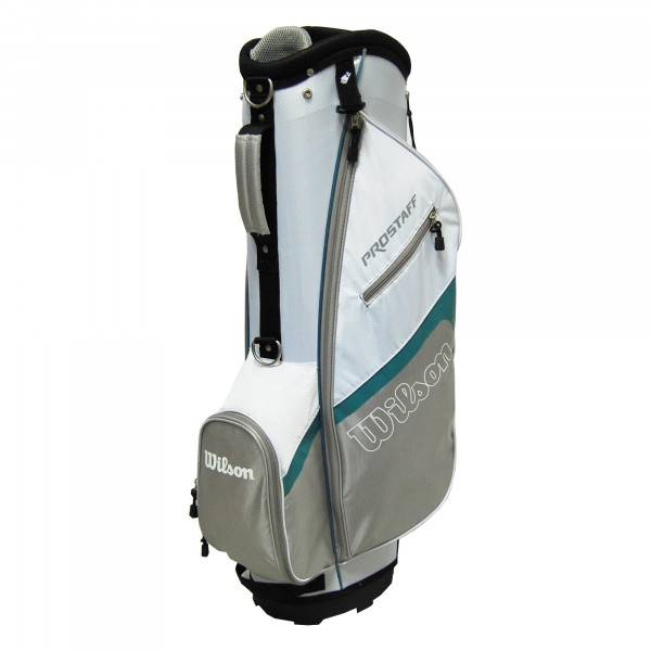Wilson Pro Staff Damen Cartbag, Weiß / Grau