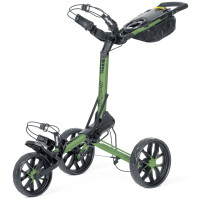 Bag Boy NITRON Auto-Open 3-Rad Golftrolley, Grün / Schwarz