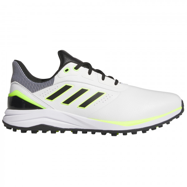 Adidas Solarmotion 2024 Herren Golfschuhe, Weiß / Schwarz / Gelb