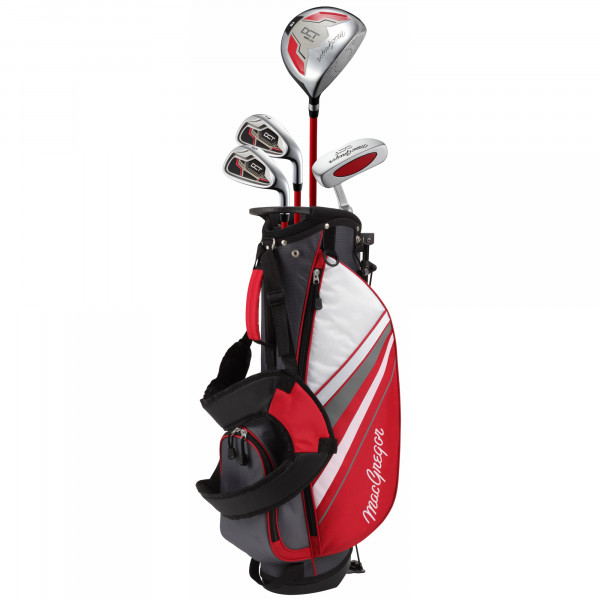 MacGregor DCT Junior Kinder Golfset Boys, Rot (6-8 Jahre), Rechtshand