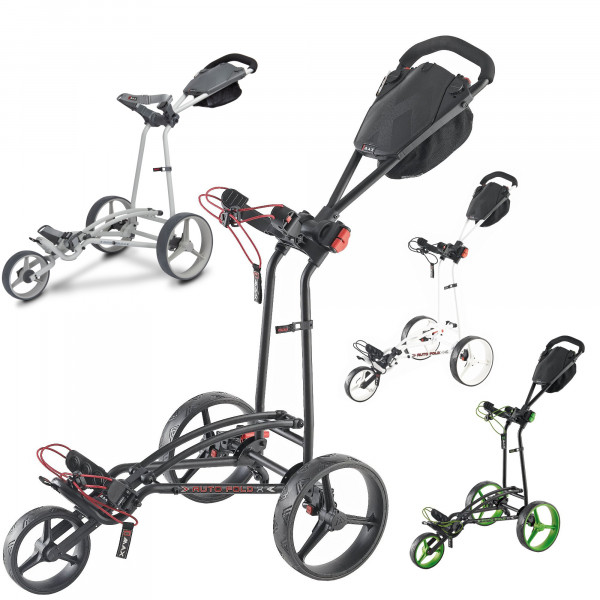 Big Max Autofold X 3-Rad Golftrolley
