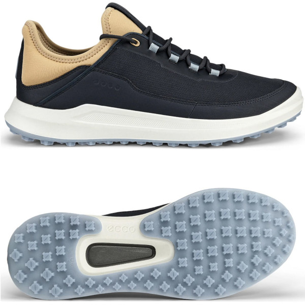 Ecco Core Herren Golfschuhe, Blau / Sandbraun