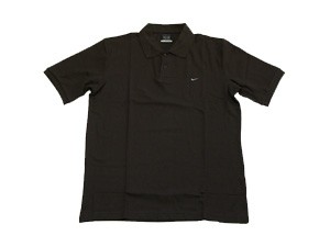 Nike Dri Fit Movement Herren Polo, Braun, Größe S