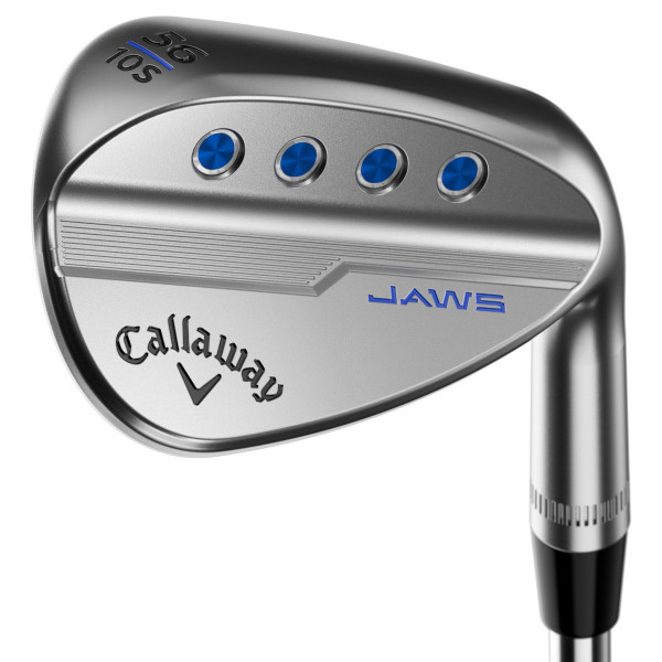 Callaway JAWS MD5 Platinum Chrome Wedge, Stahlschaft, Herren Linkshand