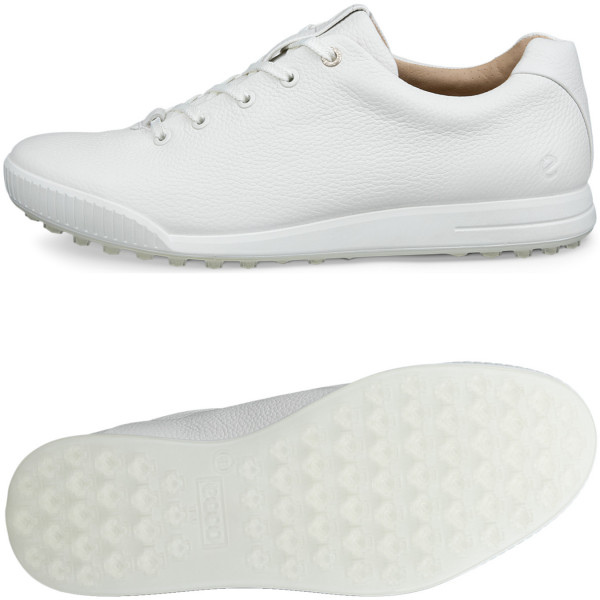 Ecco Street Retro Herren Golfschuhe, Weiß