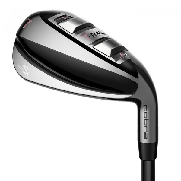 Cobra T-RAIL DEMO Hybrid-Eisenset 6-9,PW,SW, Graphitschaft, Damen Rechtshand