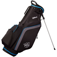 Wilson Staff Lite III Standbag, Schwarz / Grau / Blau