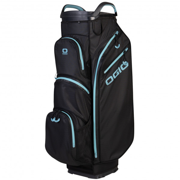 Ogio 2026 All Elements Silencer Waterproof Cartbag / Golfbag, Black