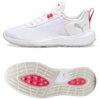 Puma Fusion Crush Sport Damen Golfschuhe, Weiß / Pink Puma Fusion Crush Sport Damen Golfschuhe, Weiß / Pink