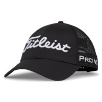 Titleist Tour Performance Mesh Herren Cap, Schwarz