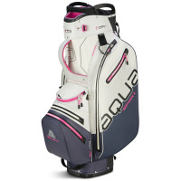 Big Max 2025 Aqua Sport 4 Waterproof Damen Cartbag, Offwhite / Stahlblau / Fuchsia Big Max 2025 Aqua Sport 4 Waterproof Damen Cartbag, Offwhite / Stahlblau / Fuchsia