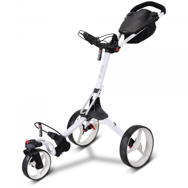 Big Max IQ2 360 3-Rad Golftrolley, Weiß