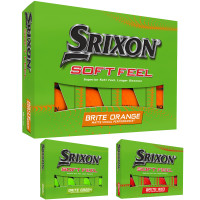 Srixon 2024 Soft Feel Brite Golfbälle, 12 Stück Srixon 2024 Soft Feel Brite Golfbälle, 12 Stück