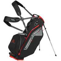 Big Max Dri Lite Feather 2 Waterproof Standbag, Schwarz / Rot