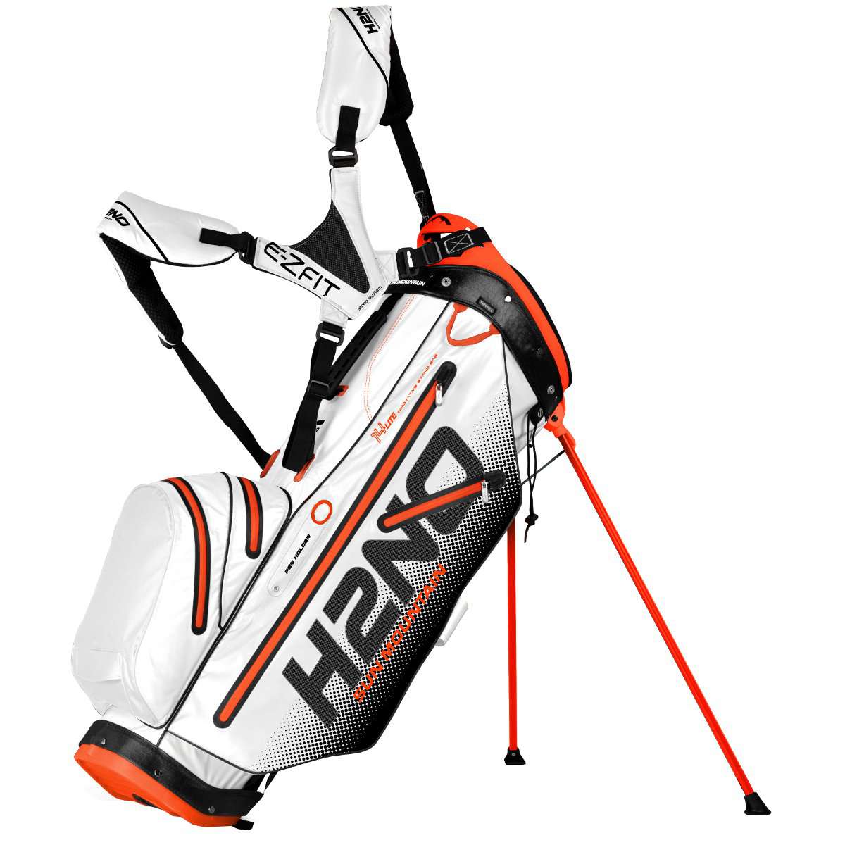 Sun Mountain H2NO Waterproof PRO Standbag WeiB Orange Schwarz gunstig kaufen Golfladchen