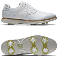 FootJoy Traditions Damen Golfschuhe, Weiß