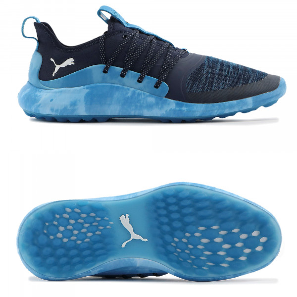 Puma IGNITE NXT SoleLace Herren Golfschuhe, Limited Edition, Ibiza Blue