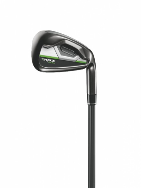 Taylor Made RocketBallz RBZ MAX DEMO Eisen #6, Graphitschaft, Regular Flex, Herren Rechtshand