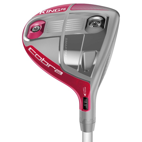 Cobra King F6 Pink DEMO Fairwayholz, # 5-6, 21-24°, Damen Linkshand