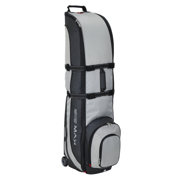 Big Max Wheeler 3 Travelcover / Golf Reisetasche, Schwarz / Silber
