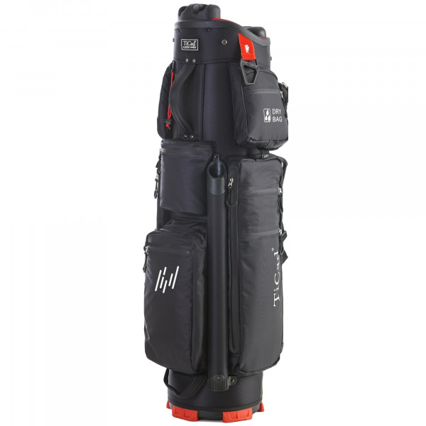 TiCad QO9 Classic 2026 Waterproof Cartbag, Schwarz