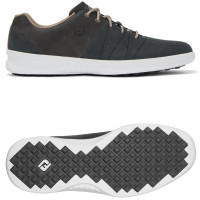 FootJoy Contour Casual Herren Golfschuhe, Dunkelgrau