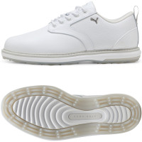 Puma Avant 2 Damen Golfschuhe, Weiß / Grau Puma Avant 2 Damen Golfschuhe, Weiß / Grau