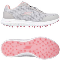 Skechers 24' Max Fairway 3 Damen Golfschuhe, Grau / Pink