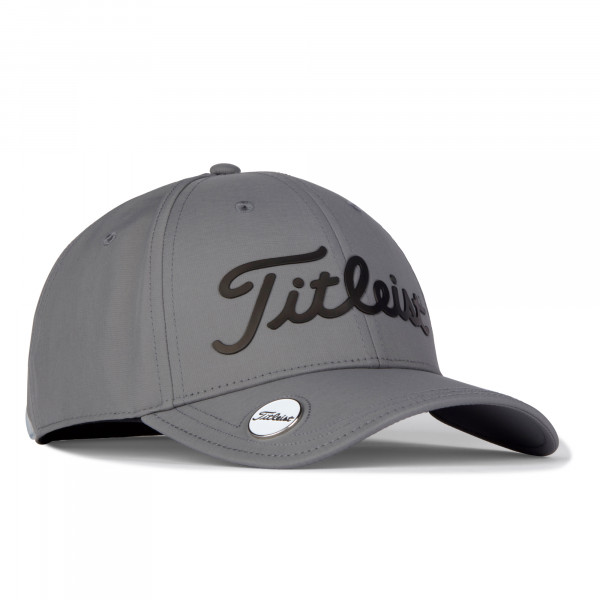 Titleist 2025 Players Performance Ball Marker Cap, Dunkelgrau / Schwarz