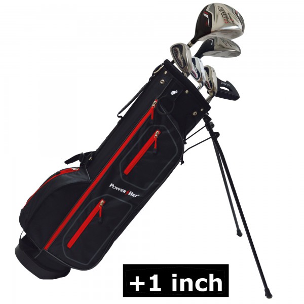 PowerBilt TPX 4.0 Herren Halbsatz Komplettset / Golfset, Rechtshand, +1 Inch länger