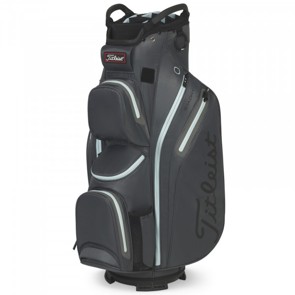 Titleist 2025 Cart 14 StaDry Waterproof Cartbag, Charcoal Sky