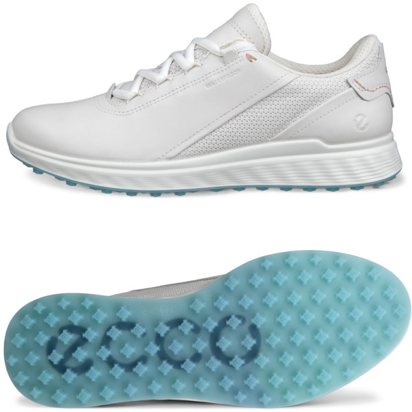 Ecco S-Casual Damen Golfschuhe, Weiß