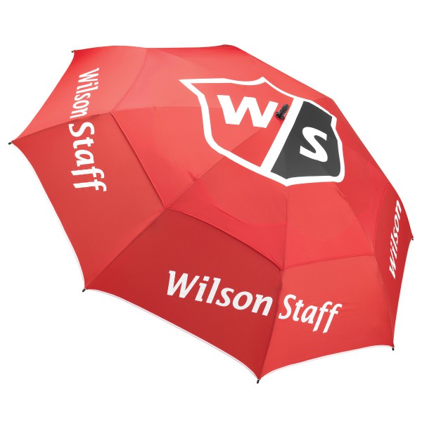 Wilson Staff Tour Golfschirm / Regenschirm, Rot / Weiß
