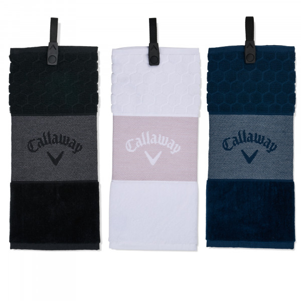 Callaway Tri-Fold Golf Schlägertuch / Handtuch