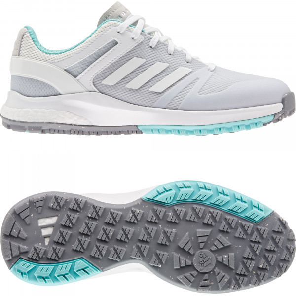 Adidas EQT Spikeless Damen Golfschuhe, Weiß / Grau