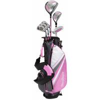 MacGregor DCT Junior Kinder Golfset Girls, Pink (9-12 Jahre), Rechtshand