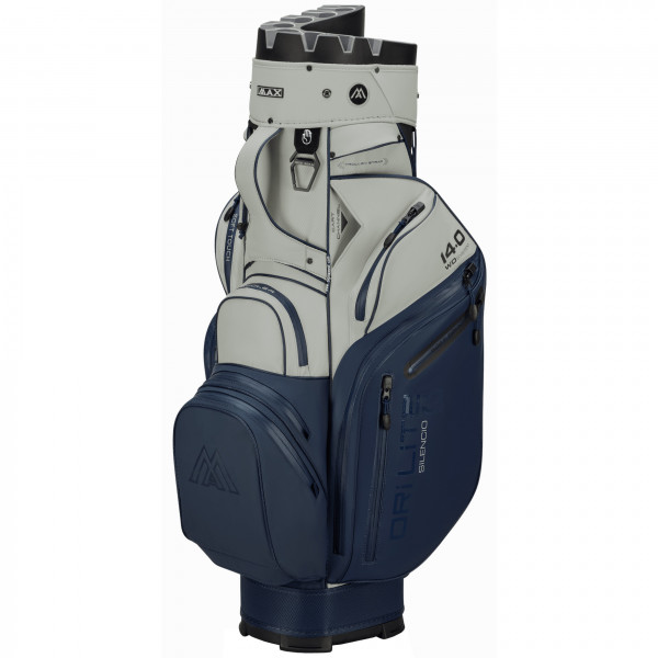 Big Max Dri Lite Silencio 3 Cartbag, Navy / Grau (Offwhite)