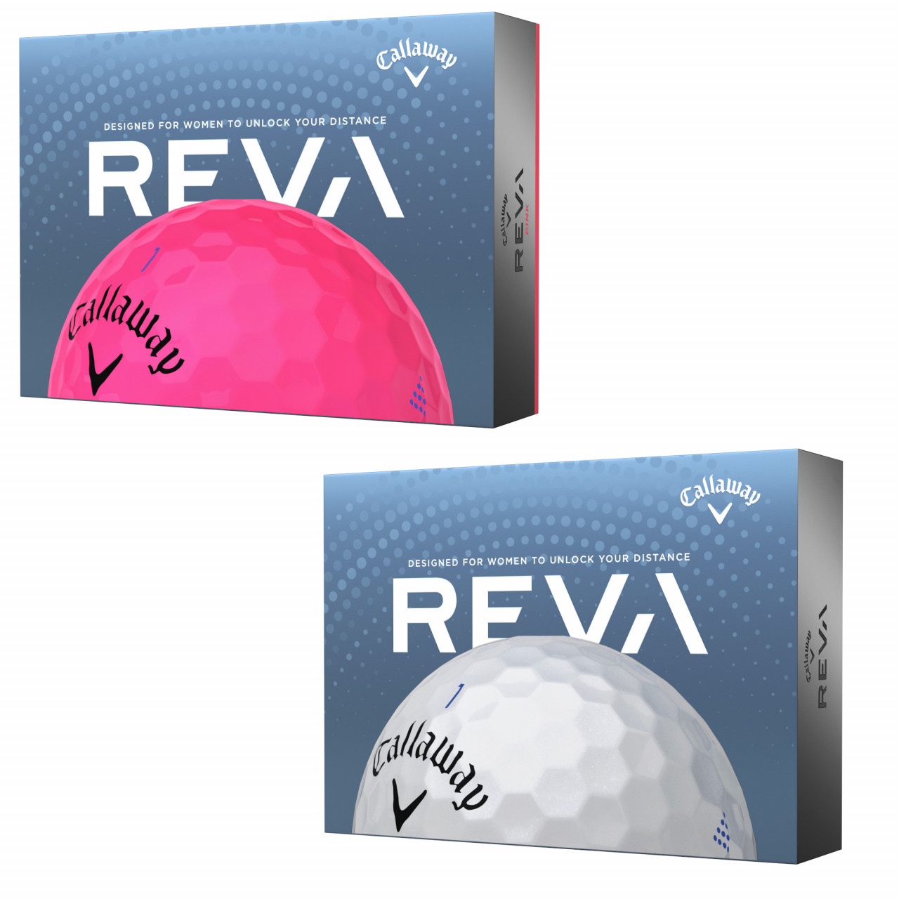 Callaway 2024 Reva Damen Golfbälle, 12 Stück