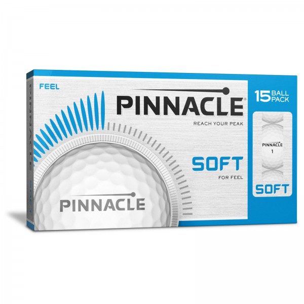 Pinnacle Soft Golfbälle, 15 Stück