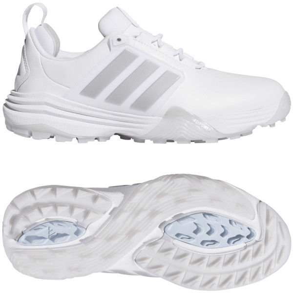 Adidas Adipower SL Damen Golfschuhe, Weiß / Silbergrau