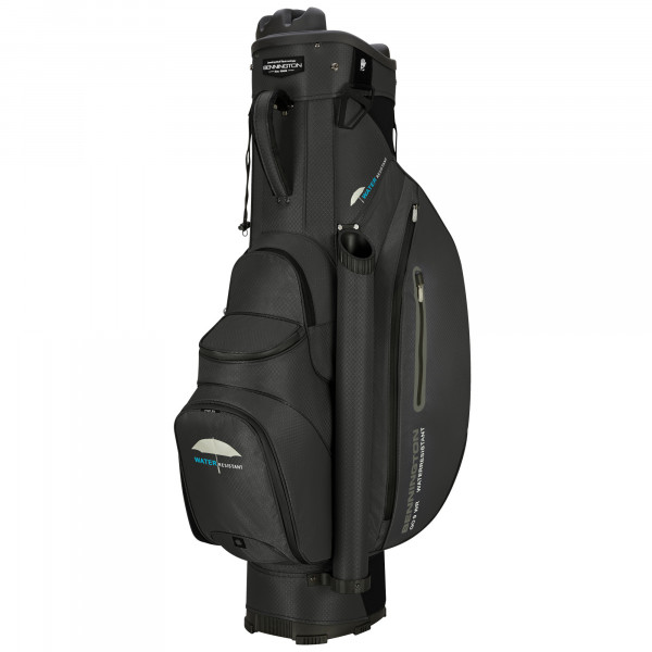 Bennington 2025 Quiet Organizer 9 (QO 9) Water Resistant Cartbag, Schwarz, +2 inch höher