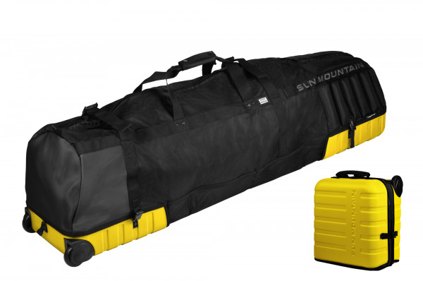 Sun Mountain KUBE Travelcover / Golf Reisetasche, Bumblebee / Black