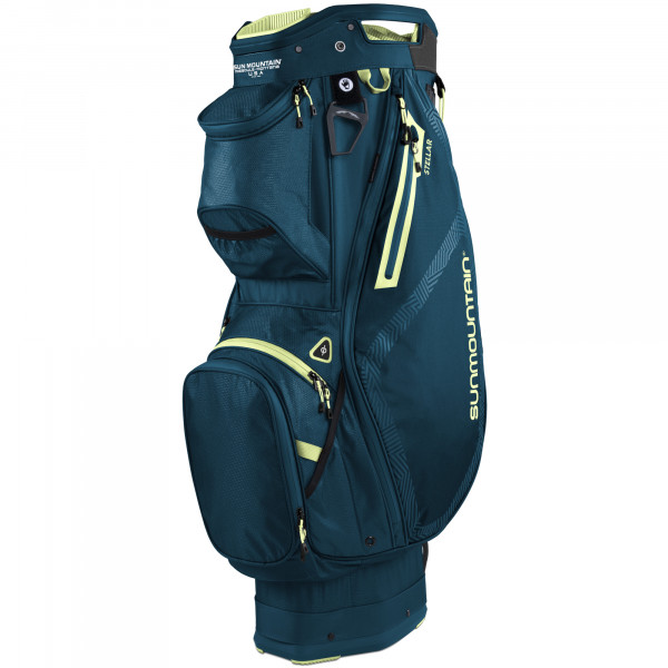 Sun Mountain Stellar Water Resistant Damen Cartbag, Blue Sea / Leaf