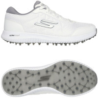 Skechers 2025 Max Fairway 4 Damen Golfschuhe, Weiß / Silbergrau Skechers 2025 Max Fairway 4 Damen Golfschuhe, Weiß / Silbergrau